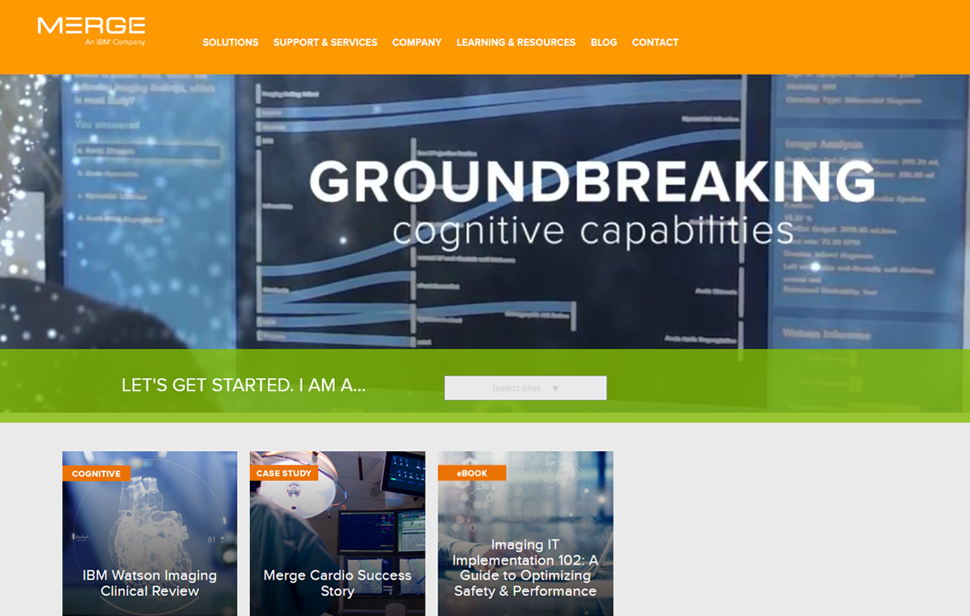 Desktop Screenshot: merge.com